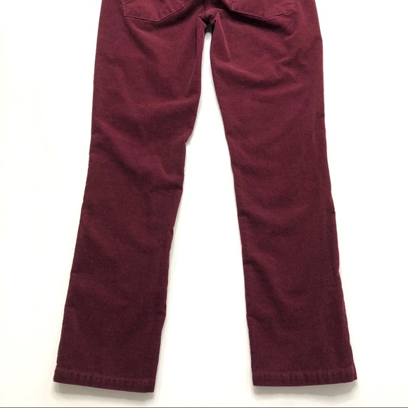 J. Crew Factory Maroon Matchstick Corduroy Jeans - Picture 7 of 8